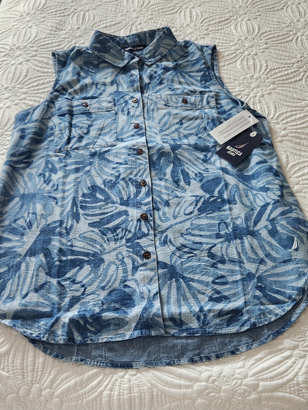 Womens Nautica Jeans Top